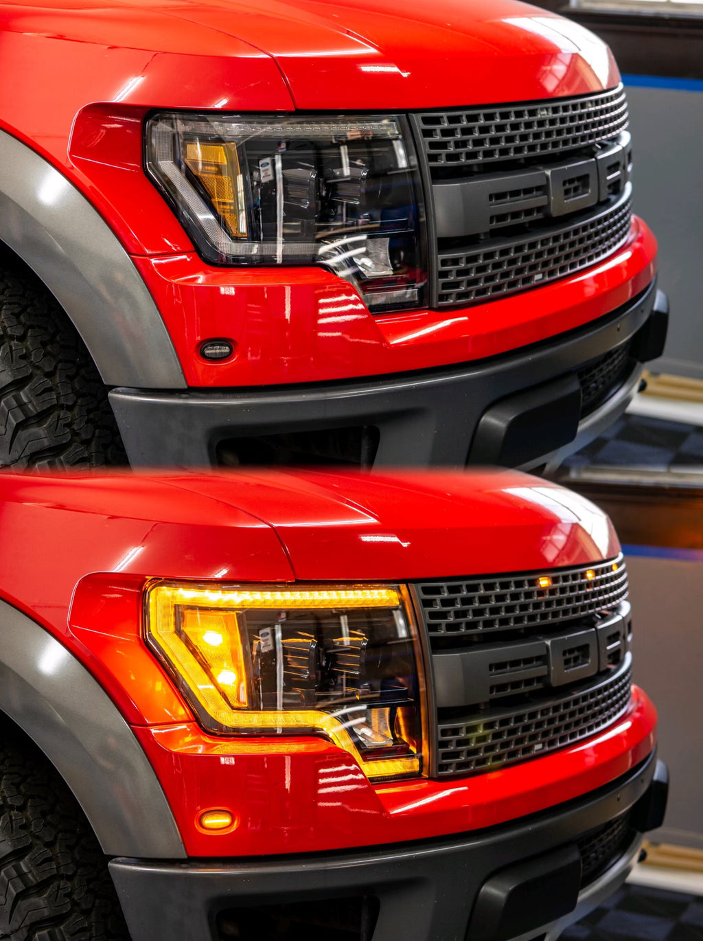 2009-2014 Ford F-150 and Raptor: Morimoto XB LED Headlights (Amber DRL ...