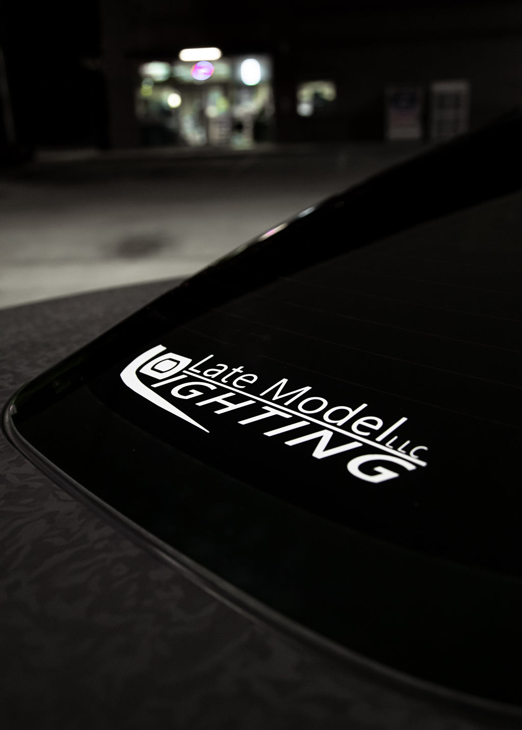 Late Model Lighting Decal
