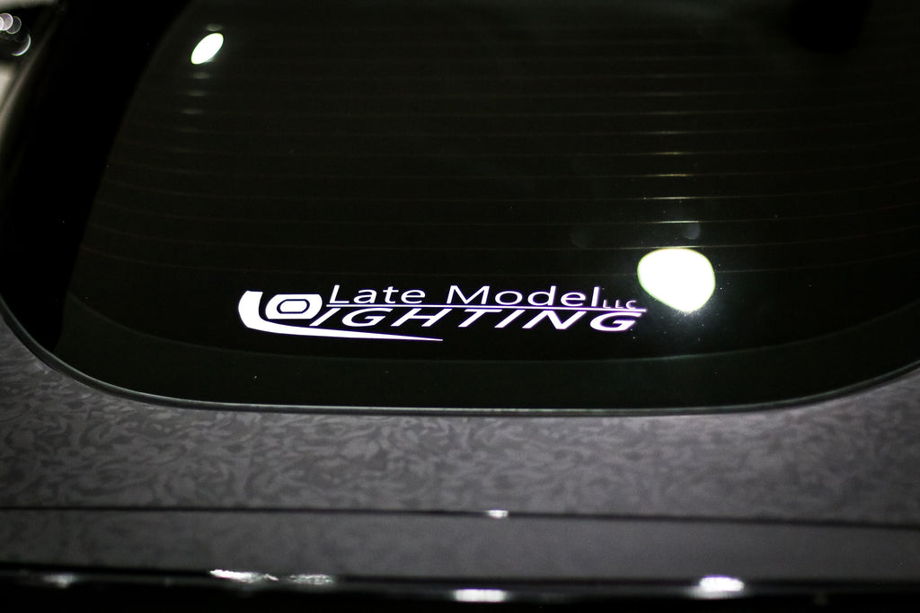 Late Model Lighting Decal
